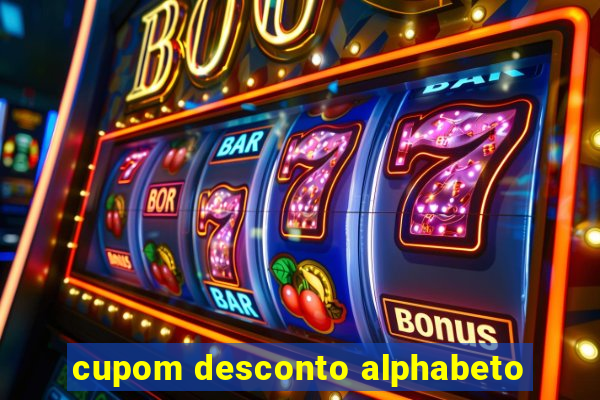 cupom desconto alphabeto